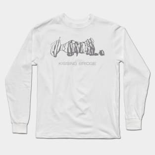 Kissing Bridge Resort 3D Long Sleeve T-Shirt